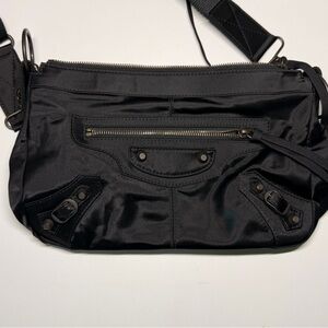 Balenciaga Crossbody Nylon (includes long and short strap. No dust bag)